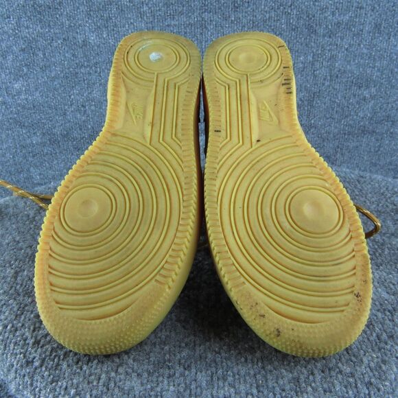 Nike Air Force 1 Mid 07 Men Sneaker Shoes Size 7‎ Medium Brown Leather Lace Up - Picture 11 of 11